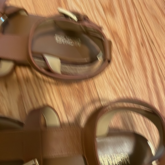 Michael kors cognac ankle strap platform 👡 - Picture 13 of 14